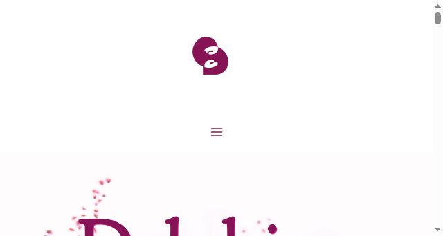 Screenshot of delphinebultiau.be