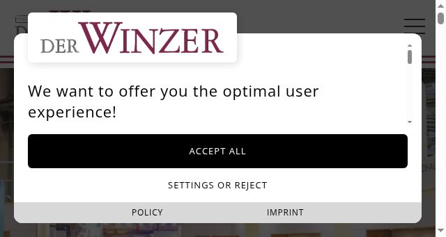 Screenshot of der-winzer.at