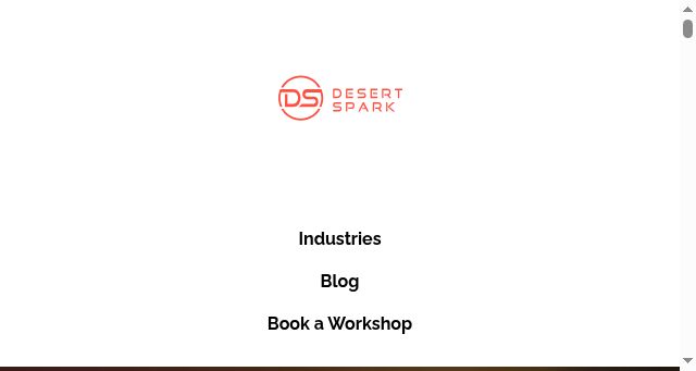 Screenshot of desertspark.om