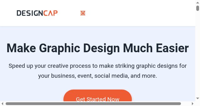 Screenshot of designcap.com