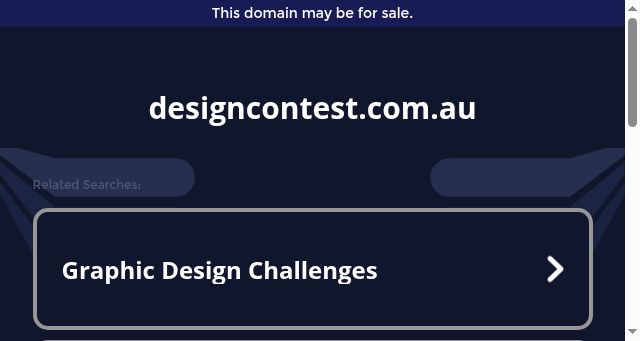 Screenshot of designcontest.com.au
