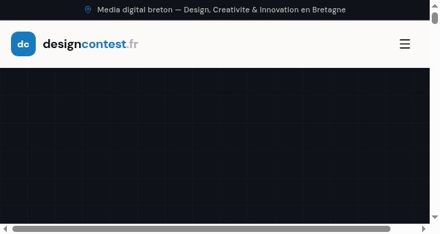 Screenshot of designcontest.fr