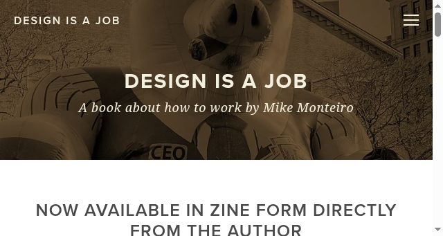 Screenshot of designisajob.com