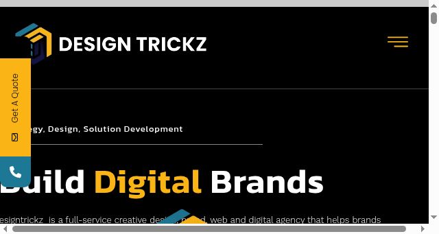 Screenshot of designtrickz.com