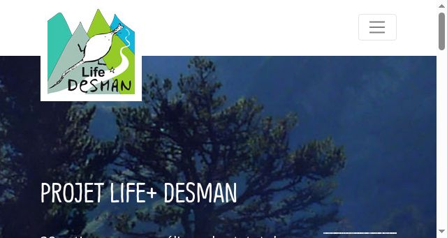 Screenshot of desman-life.fr
