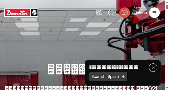 Screenshot of desouttertools.com