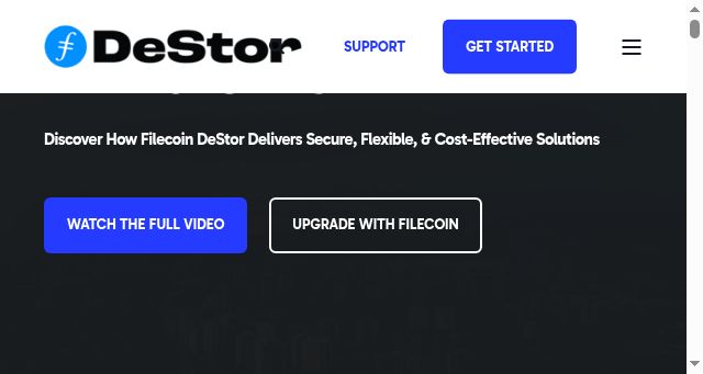 Screenshot of destor.com