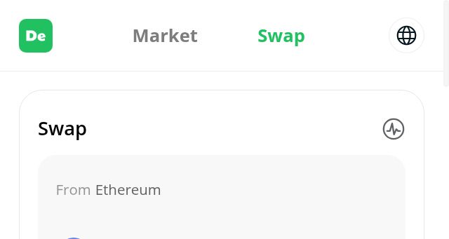 Screenshot of deswap.pro