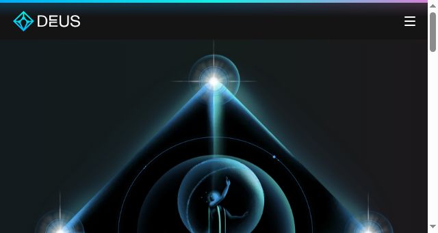 Screenshot of deus.finance
