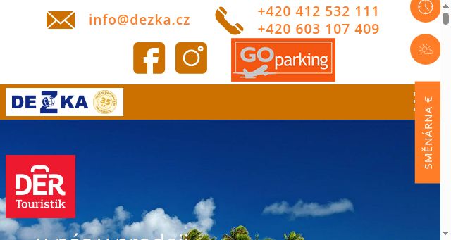 Screenshot of dezka.cz