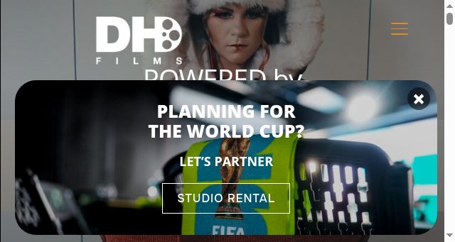 Screenshot of dhdfilms.com