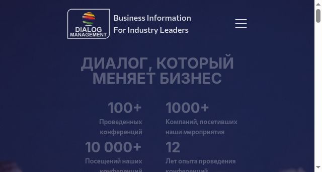 Screenshot of dialogmanag.com