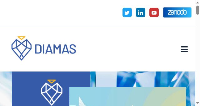 Screenshot of diamasproject.eu