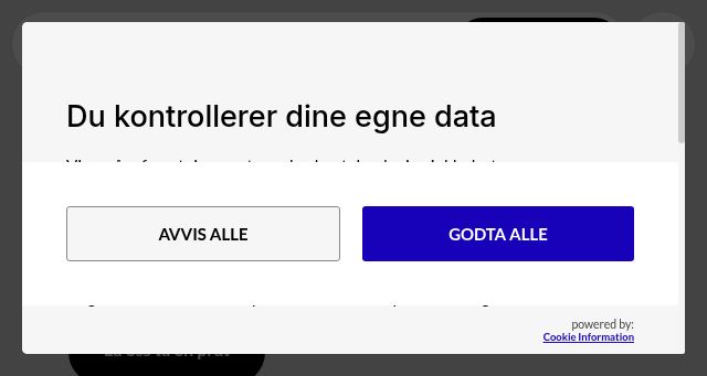 Screenshot of digitroll.no