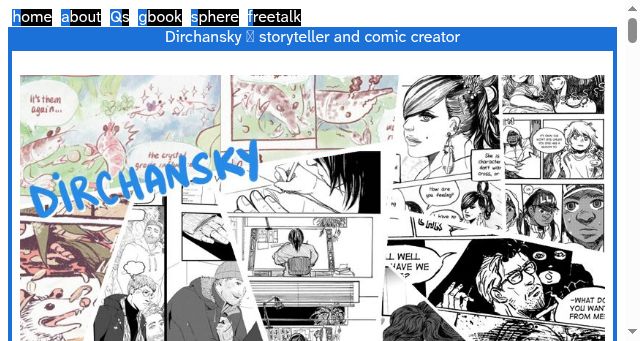 Screenshot of dirchansky.com