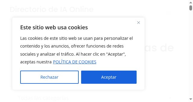 Screenshot of directoriodeia.online
