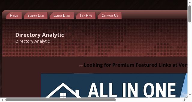 Screenshot of directoryanalytic.com