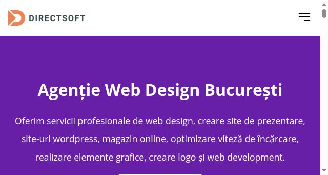 Screenshot of directsoft.ro