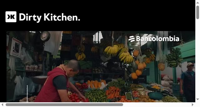 Screenshot of dirtykitchen.co
