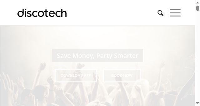 Screenshot of discotech.me