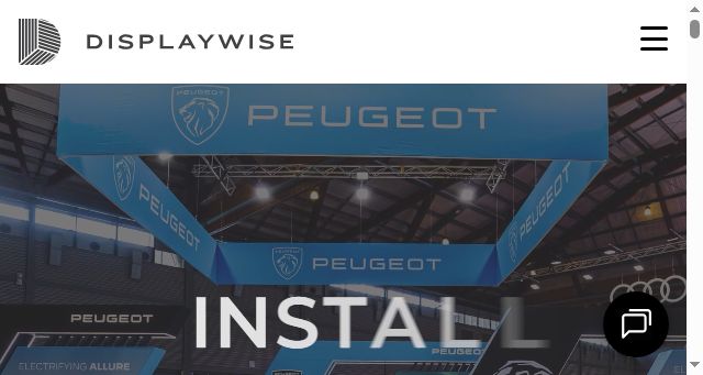 Screenshot of displaywise.com.au