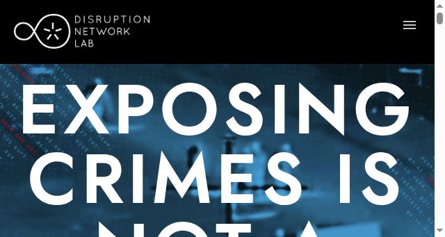 Screenshot of disruptionlab.org