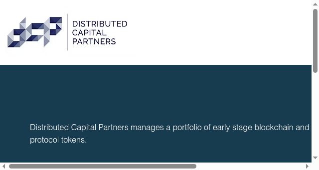 Screenshot of distributedcapital.io