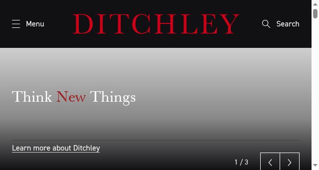 Screenshot of ditchley.com