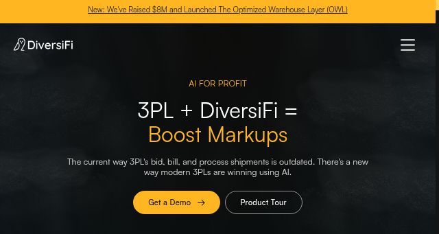 Screenshot of diversifi.ai