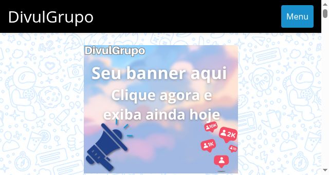 Screenshot of divulgrupo.com.br