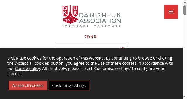 Screenshot of dkuk.org