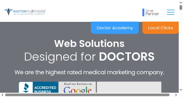Screenshot of doctormultimedia.com