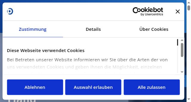 Screenshot of doerner.de