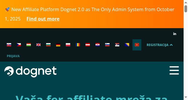 Screenshot of dognet.me