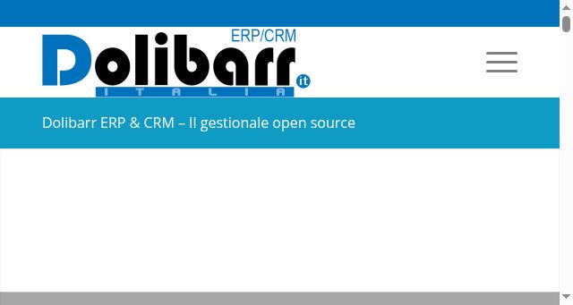 Screenshot of dolibarr.it