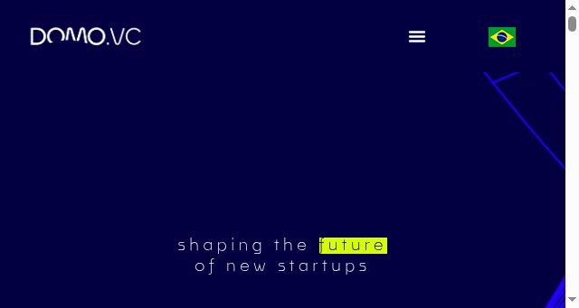 Screenshot of domo.vc