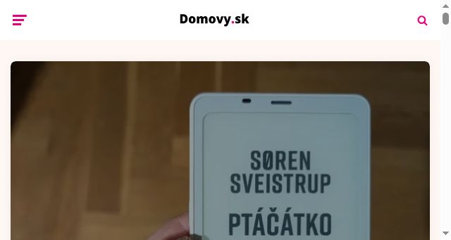 Screenshot of domovy.sk