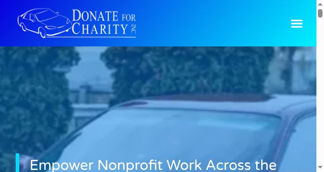Screenshot of donateforcharity.com