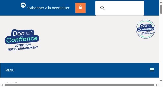 Screenshot of donenconfiance.org