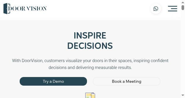 Screenshot of door-vision.com