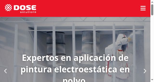 Screenshot of dose.com.mx