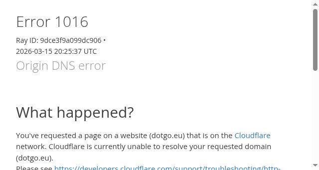 Screenshot of dotgo.eu