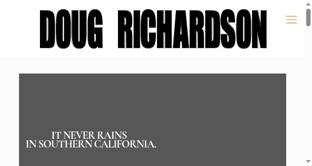Screenshot of dougrichardson.com