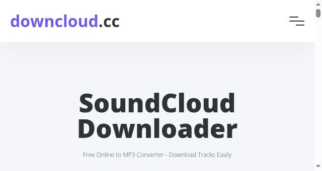 Screenshot of downcloud.cc