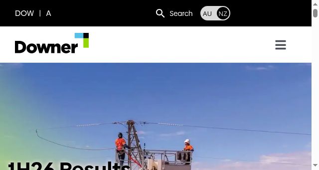 Screenshot of downergroup.co.nz