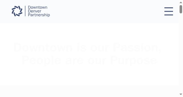 Screenshot of downtowndenver.com