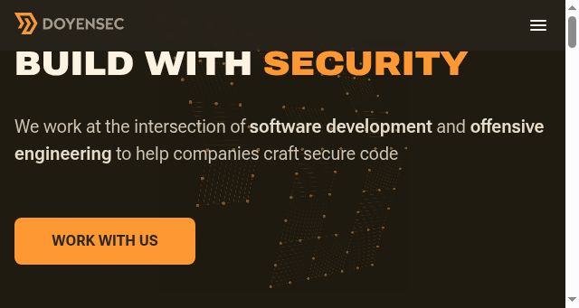 Screenshot of doyensec.com