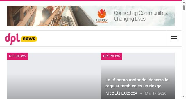 Screenshot of dplnews.com