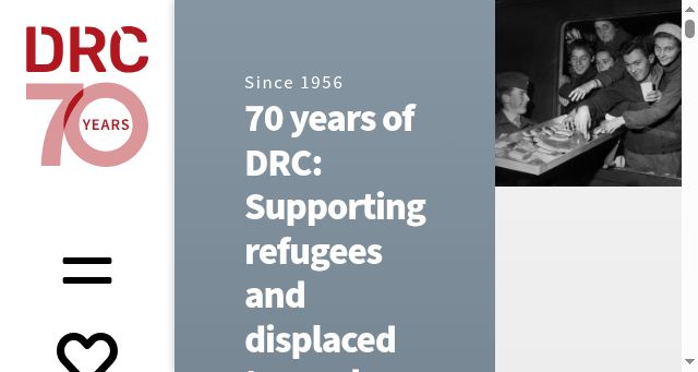 Screenshot of drc.ngo