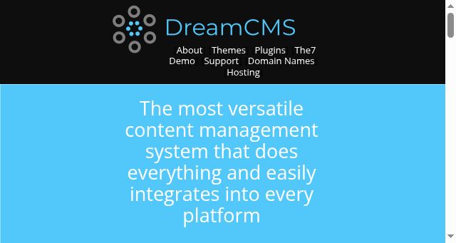 Screenshot of dream-demo.com